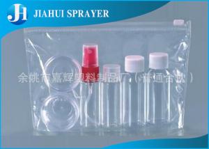 China Airplane Travel Bottle Set No Leaking Squeezy Function Eco - Friendly Tight Sealing factory