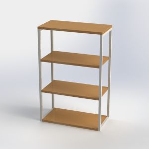Multifunction Home Display Rack / Rectangle Shelves Storage Display Stand