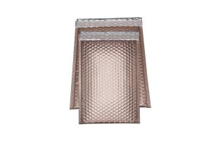 China Metallic Bubble Mailers ISO14001 200 Microns Bubble Wrap Envelopes factory