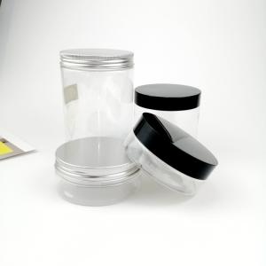 China OEM 23mm 89 Thread Clear PET Cosmetic Jar For Lotion factory