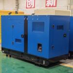 30kva 24kw CUMMINS 4B3.9-G12 Diesel Generator Open Frame for Endurable Electric