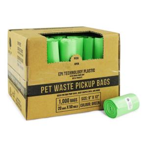 China 00% Compostable Dog Products for Dogs Poop Bags Large Leak Proof Waste Bag factory