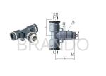 Quick Disconnect Pneumatic Hose Fittings Industrial For Automatic Devices