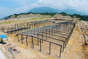 China Logistics Warehouse PEB Steel Buildings / Pre Engineered Building Structure factory