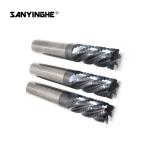 4 Flute 10mm Roughing T Slot End Mill Milling Cutter Flat Blade Thread Cutting