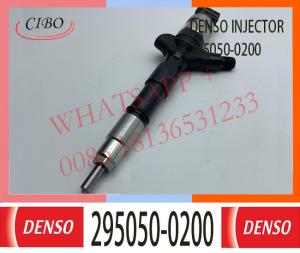 China 295050-0200 295050-0460 Common Rail Diesel Fuel Injector 23670-30400 23670-39365 For Toyota factory
