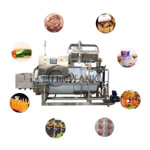 China 500L Food Sterilization Machine , Water Spray Retort Machine For Food Pouch factory