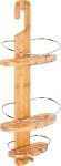 Durable Bathroom Items Bamboo Bath Caddy Wooden Bath Rack Bamboo