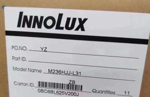 China Innolux 23.6inch Desktop lcd display M236HJJ-L31 laptop lcd monitor 1920x1080Pixels 93PPI 30PIN factory