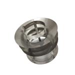1.2mm Metal Fireplace Multi Flue Chimney Cap Ceramic Fibers Insulation