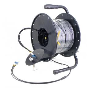 China Outdoor Patch Cord Axis Fiber Cable Drum Military Communication Cable RoHS factory