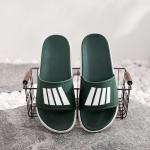 Soft Mens Rubber Flip Flop Black White Sandal For Summer Beach
