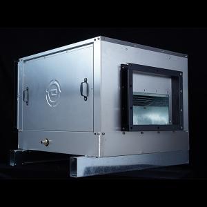 China Water Curtain Cooling Air Cabinet Commercial Centrifugal Fan Industrial Ducted Kitchen Air Supply factory
