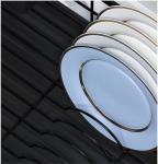 Multifunctional Bamboo Steel Dish Drainer Basket , Kitchen Plate Rack