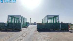China Electric Bus Wash Machine With Washing Time 3-5min/car Unlimited Max Washing Length factory
