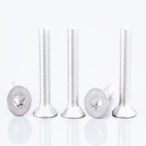 China 304 Stainless Steel Flat Head Screws for Industrial Applications on sale