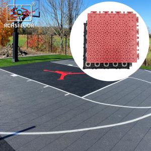 China 1.8cm Thick Interlocking PP Tiles For Tennis Court 32% Shock Absorption factory