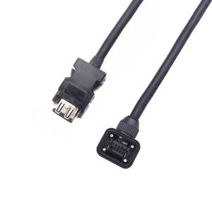 China Mrj3encbl Automotive PLC AC Servo Motor Encoder Cable Fit Misubishi factory
