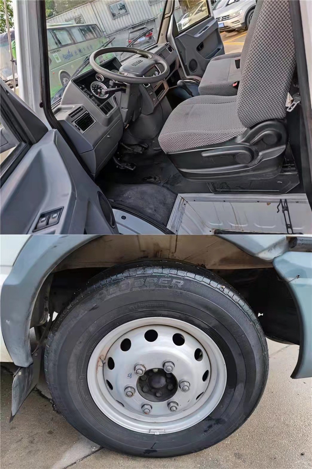 130km/h Diesel IVECO Used Buses , Euro Ⅳ Used 10 Seater Van