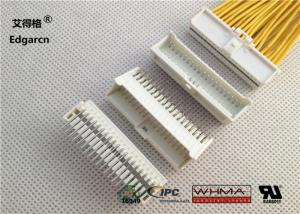 China Receptacle Housing 2mm Pitch Connector Dual Row White Color With 38 Pin factory