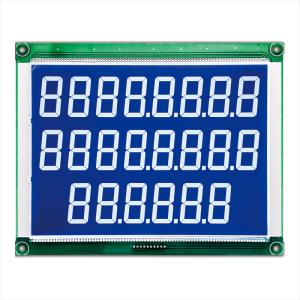 China Fuel Dispenser Segment LCD Display Module Multipurpose HTM68493 factory