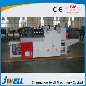 China Jwell heat insulation PVC (WPC) fast loading wallboard extrusion line factory