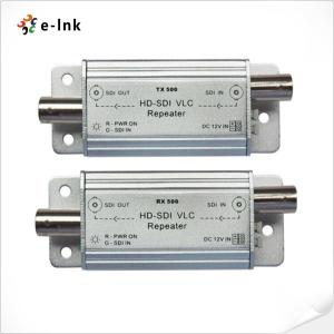 China Aluminum Case SDI Optical Converter DC12V Signal Amplifier Extender 500m on sale