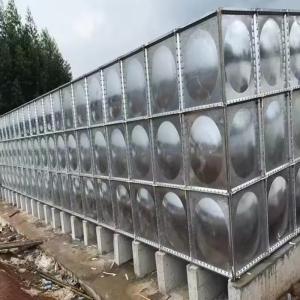 China Bolted Ss316 Stainless Sectional Steel Water Tanks 10000 Litre Modular Reinforced Food Grade factory
