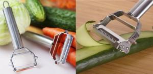 China Stainless Steel Super Wonder Peeler With Mandolin Board For Vegetable Fruit factory
