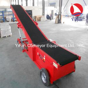 China Auto Walking Container Loading Unloading Conveyor factory