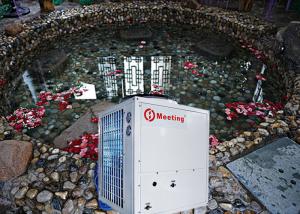 China Independent electric air source heat pump hot spring heater heat pump factory