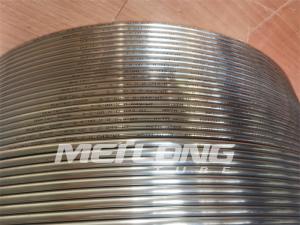 China Ferrule Fittings Stainless Steel Tubing Coil 1 2 12000M Hydraulic Tested Steel Tube Coil factory