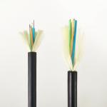 Fiber Optic Single Jacket Mini Span ADSS Fiber Optic Cable 50m 80m 100m