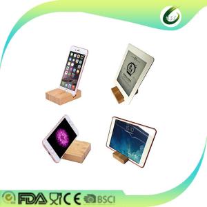 China Phone holder charger holder bamboo wooden charger holder stands for Apple watch for iPhone factory