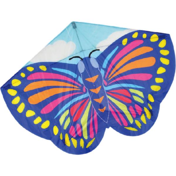 Single Line Type Butterfly Kite With Fiberglass Frame Spring Season Outdoor