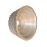 11V9D5T45X3G15P Resin Bond Diamond Grinding Wheel Flaring Cup Wheel OD 5" Bore 1