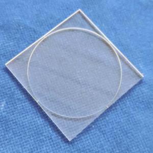 China Semiconductor Round Square Quartz Window Sheet High Temperature Resistant factory