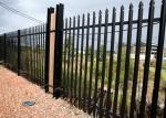 Colorful Galvanized Palisade Fencing , D And W Type Security Palisade Fencing