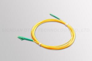 China LC / APC - LC / APC Fiber Optic Patch Cord Simplex SM 2.0mm LZSH Cable factory