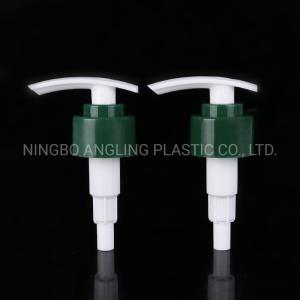 China Disposable White 28/410 Smooth Plastic Pump for Soap Dispenser Green Disposable factory