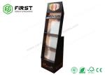 Custom Retail Printed Corrugated POP Cardboard Floor Display Racks