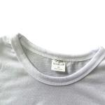 Heat Transfer Printing Polyester Sublimation T Shirt Blanks White Short Sleeve