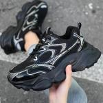 Microfiber Flyknit Black Industrial Safety Shoes Unisex EVA Sole Work Shoes