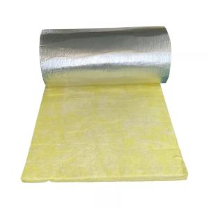 China 32kg/M3 Nontoxic Fiberglass Insulation Blankets Fire Resistant factory