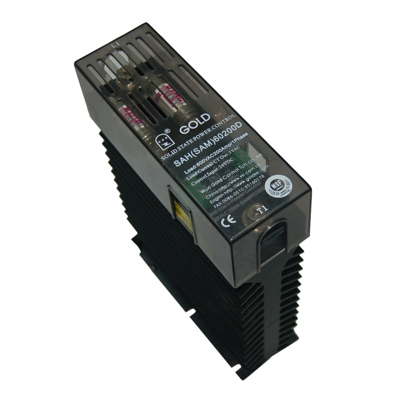 China 48-600VAC 100A Solid State Relay Heatsink factory