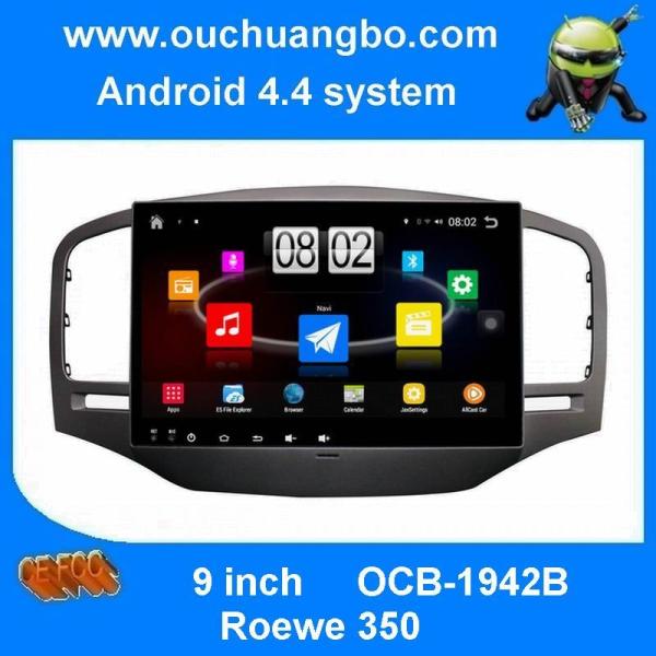 Ouchuangbo HD BIg screen car multimedia android 4.4 for Roewe 350 with gps