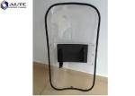 Aluminum Alloy Bulletproof Riot Shield Anti Riot Violence Proof Transparent
