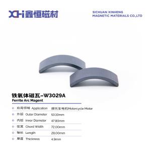 China Different specifications of high temperature sintered ferrite for motorcycle motors W3029A factory