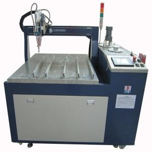 China SGS Certified Automatic Liquid Glass Doming Sticker Machine For Sticker Production factory