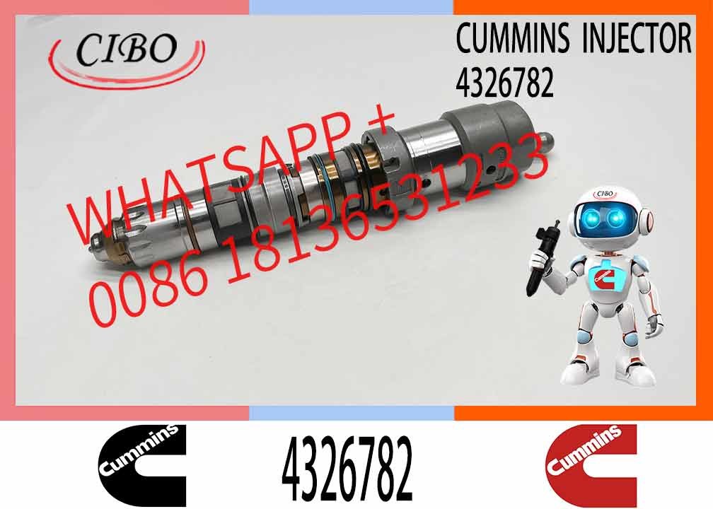 High Quality Diesel Common Rail Fuel Injector 4326782 for QSK60 Diesel Engine